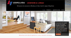 Desktop Screenshot of legendre-lureau.com