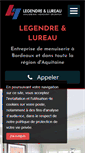 Mobile Screenshot of legendre-lureau.com